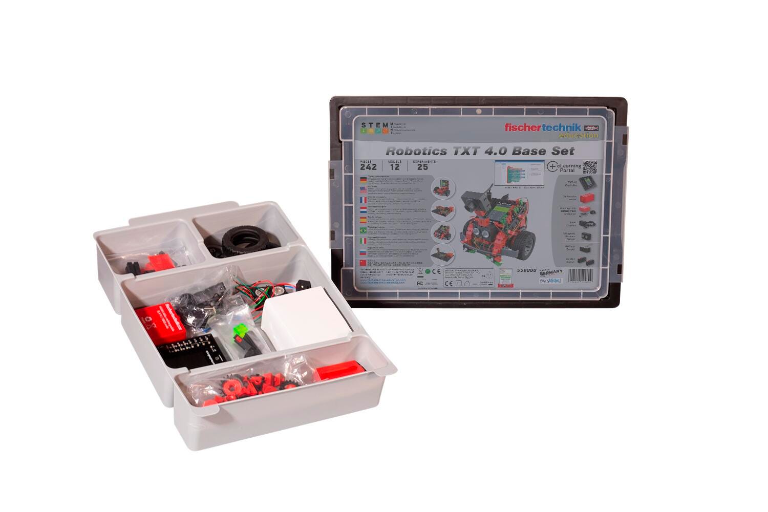 Fischertechnik Robotics TXT 4.0 Base Robotics Set, Item Number 2088344